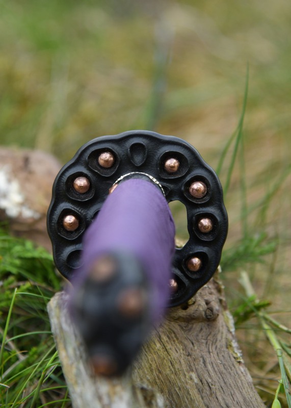 Dragon King Lotus Seed Wakizashi - Tsuba
