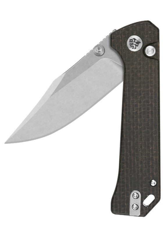 QSP Grebe Button Lock Foldekniv