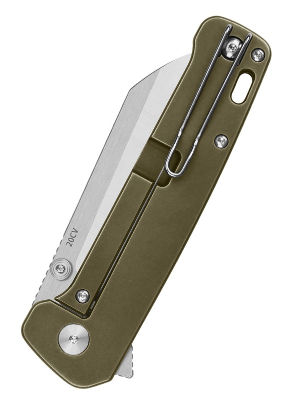 QSP Penguin Plus Titanium Bronze Foldekniv - Lukket