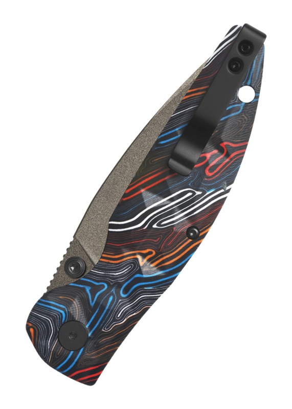 QSP Turtle Punk Ceramic Coated Foldekniv - Lukket