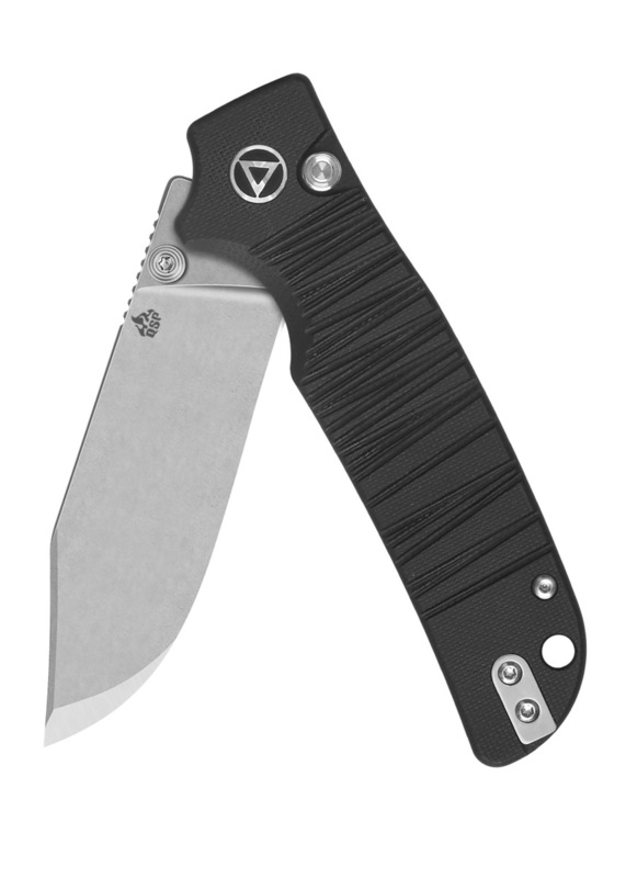 QSP Kali Stonewashed Foldekniv - Sort