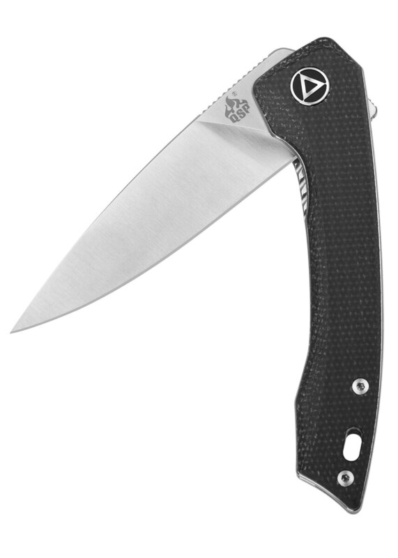 QSP Leopard Foldekniv - Sort