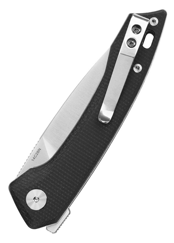 QSP Leopard Foldekniv - Sort - Lukket