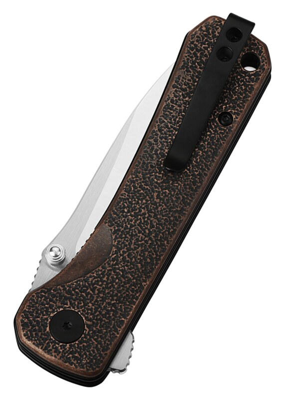 QSP Hawk Satin Copper Foldekniv - Lukket