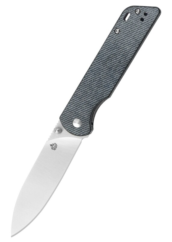 QSP Parrot Denim Micarta Foldekniv