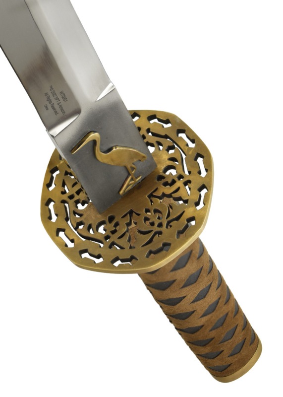 The Wheel of Time – Heron Mark Katana of Rand al'Thor - Tsuba