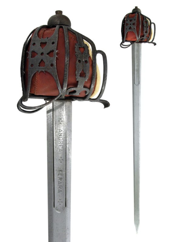 Hanwei Scottish Basket-Hilted Bredsværd - Greb