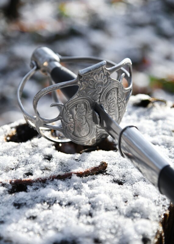 Hanwei Practical Mortuary Sword SK-B - Hilt