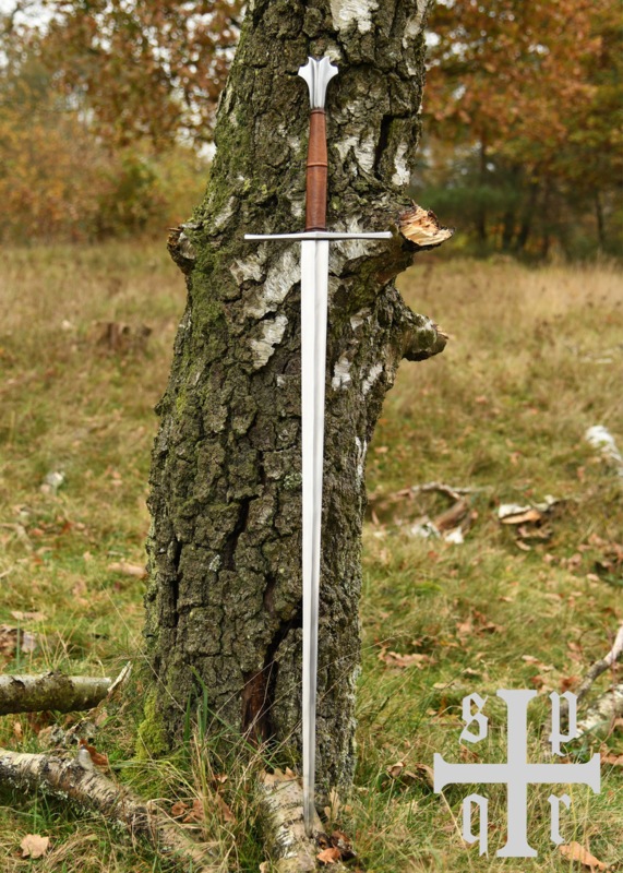 Battle Merchant Senmiddelalderligt Langsværd med Skede – 15. århundrede, Nationalmuseet i Zürich (SK-B)