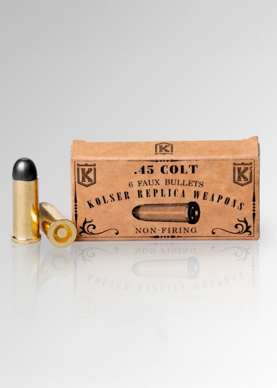 Kolser Colt .45 Dummy Patroner – Sæt med 6 Stk.