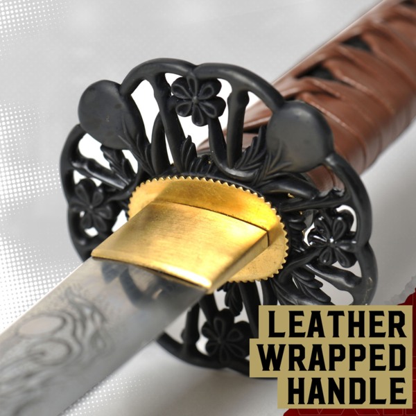 Sucker Punch Babydoll Katana – Håndsmedet - Tsuba(parerplade)
