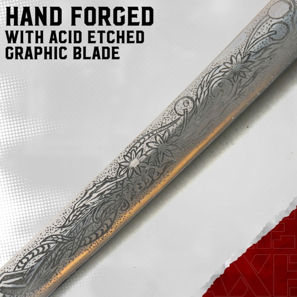 Sucker Punch Babydoll Katana – Håndsmedet - Klinge