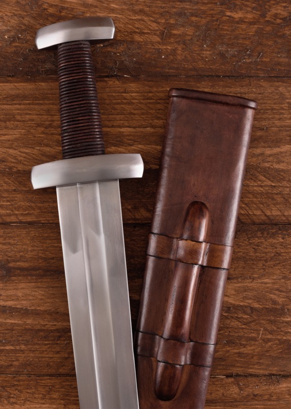 Viking Hurum Sværd med Skede – Regular Version - Greb
