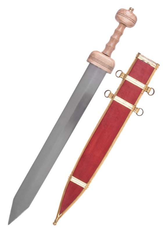 Roman Pompeji Gladius – Romersk Sværd med Skede
