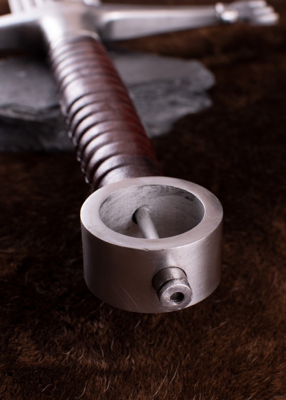 Irsk Gallowglass Tohåndssværd med Ringknop – 1500-tallet - Pommel
