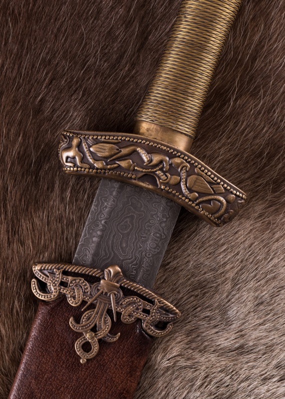 Dybäck vikingesværd - Parerstang