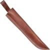 Vikingekniv, Sax - Læder Skede