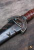 Rollespil Battleworn Celtic Leaf Sword - 60 cm parrerstang