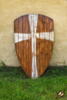 Crusader shield - Wood/White