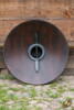 Viking Dragon Shield - M - Wood - Bagside