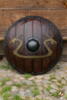 Viking Dragon Shield - M - Wood