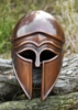 Battle Merchant, Italo-Corinthian Hjelm, Antikbehandlet Stål - Front