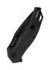 Kershaw, Lateral Foldekniv, Sort, Savtakket - Lukket