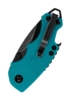 Kershaw, Shuffle Foldekniv, Teal, Blackwash - Lukket