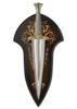 United Cutlery, Lord Of The Rings, Dagger Of Boromir - Vægbeslag