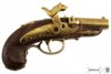 Denix, Replika Deringer Pistol, Messing, Philadelphia 1862