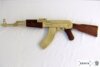 Denix, Replika Kalashnikov AK47, Guld, Sadam Version