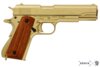 Denix, Replika M1911A1 Pistol, Automatic .45, Guld