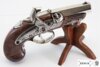 Denix, Replika Deringer Flintlås Pistol, Nickel, USA 1862