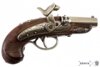 Denix, Replika Deringer Flintlås Pistol, Nickel, USA 1862
