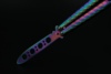 Albainox, Butterfly Kniv Til Træning - Rainbow IIII - Klinge