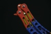 Albainox, Butterfly Kniv Til Træning - Colorful - Samling