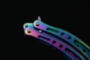 Albainox, Butterfly Kniv Til Træning - RainbowSteel - Samling