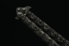 Albainox, Butterfly Kniv Til Træning - Stone Finished Skulls - Samling