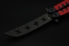 Albainox, Butterfly Kniv Til Træning - Red Ninja - Klinge