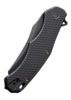 We Knife, Rekker Foldekniv, Titanium, All Black - Lukket Venstre Side