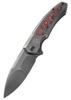 We Knife, Hyperactive Foldekniv, Vanax Titanium og Carbonfiber - Venstre Side