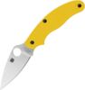 Spyderco, Penknife Foldekniv, Slipit, Gul