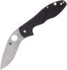 Spyderco, Retract Foldekniv, Linerlock, Sort G10