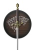 Valyrian Steel, GoT, Arya Stark's Sværd Needle - Vægbeslag