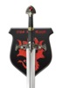 Valyrian Steel, GoT, Blackfyre, Book Edition - Vægbeslag