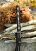 Dragon King Pine Crane Katana - Tsuka