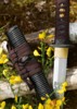Dragon King Shi Shi Botan Katana (Kinryu Katana) - Habaki og Sageo