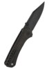 QSP Kestrel Foldekniv Brun Micarta - Bælteclips