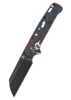 QSP Penguin Slip Joint Foldekniv Blå/Rød Fat Carbon