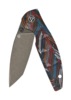 QSP Turtle Punk Ceramic Coated Foldekniv
